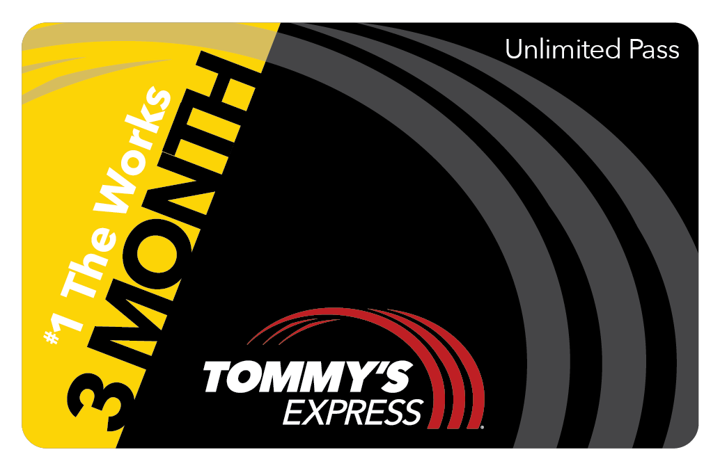 tommys express 3 month works card